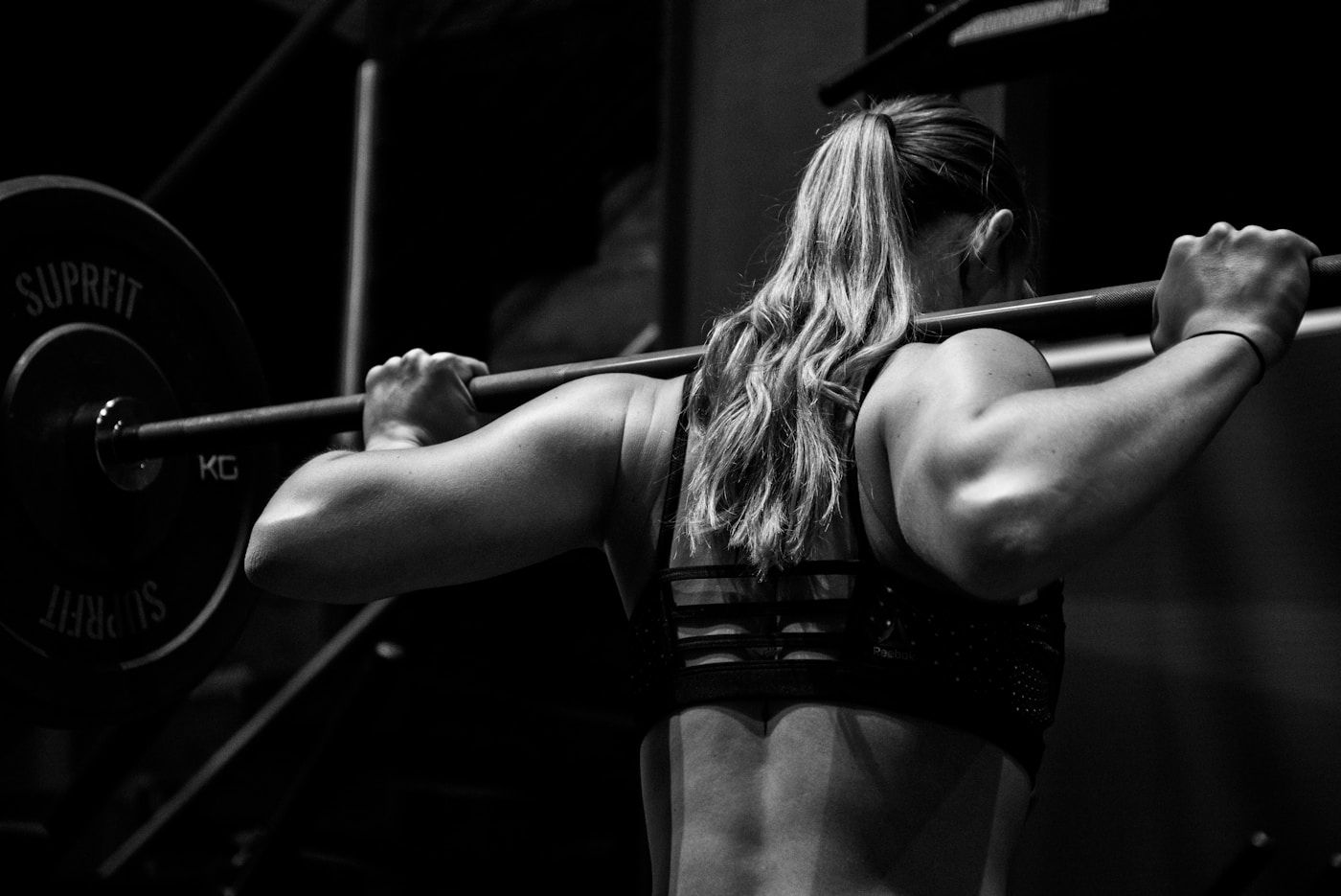 Focused athlete